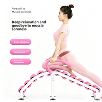 CZFIT Nouveau Design – Appareil d'Étirement et de Relaxation Musculaire en Acier pour Yoga, Pilates, Étirement Lombaire, Massage des Jambes et Ouverture Dorsale