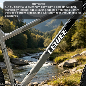 <span class=keywords><strong>Bicicleta</strong></span> de Montaña Rígida de Aleación de Aluminio, <span class=keywords><strong>Shimano</strong></span> <span class=keywords><strong>Deore</strong></span> de 12 Velocidades, Horquilla de Aire, <span class=keywords><strong>Bicicleta</strong></span> XC MTB - Product Image 6