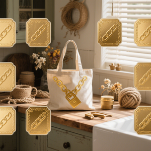 สติกเกอร์ติดโลโก้มุมทรงกลมพิมพ์ฟอยล์สีทองฉลากสินค้าติดกาวไวนิลกันน้ำออกแบบได้ตามต้องการ - Product Image 4