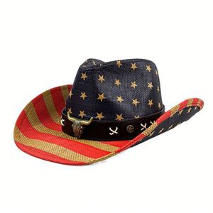 Promotional Fashion Western Cowboy Straw <b>Hats</b> - Product Image 3