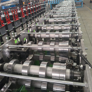 Full Automatic Steel Arch Rain Gutter Water Downpipe Rain Spout Roll Forming Line Tile Making Machinery Wadley Brand 380V/220V - Product Image 6