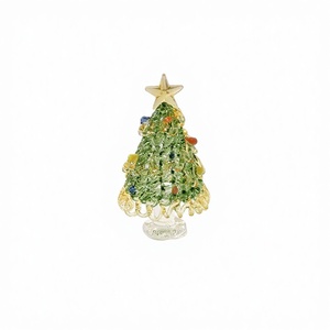 Albero di Natale in Vetro di Murano Spazzolato Fatto a Mano 6,5 cm, Adatto per Decorazioni Natalizie e di Halloween - Product Image 6
