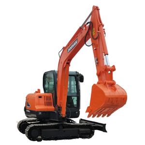 Excavadora de cadenas Doosan DX60, importada en su embalaje original, cargadora frontal de 2 toneladas, usada, motor original, Shanghai Farms 2020 - Product Image 1
