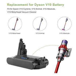 Batería de Repuesto de 3000mAh y 25.2V para <span class=keywords><strong>Dyson</strong></span> V6 <span class=keywords><strong>V7</strong></span> V8 V10 V11, Batería Recargable de Iones de Litio Compatible con Motorhead - Product Image 3