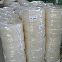 Tuyau en plastique renforcé de fibre de PVC clair anti UV