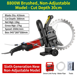 single-piece <b>stone</b> <b>cutting</b>, ring saw for concrete wall <b>cutting</b>, water and electricity slotting <b>machine</b> for door and window insta - Product Image 4