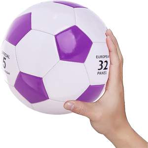 SPDTECH Ballon de football taille 2 violet en PU pour entraînement intérieur et extérieur pour enfants, tout-petits, garçons et filles de 3 ans - Product Image 2