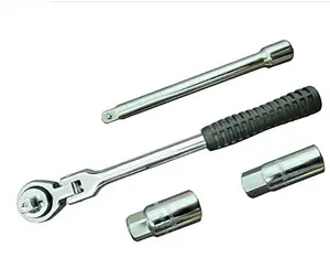 6 "Extension Bar Adjustable 4 Way Ratchet Wrench Handle