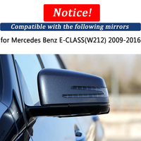 Kit de rétroviseurs latéraux pliables pour Mercedes Benz Classe E W212 2009-2016 Classe CLA C117 2013-2018, moteur de rétroviseur pliable