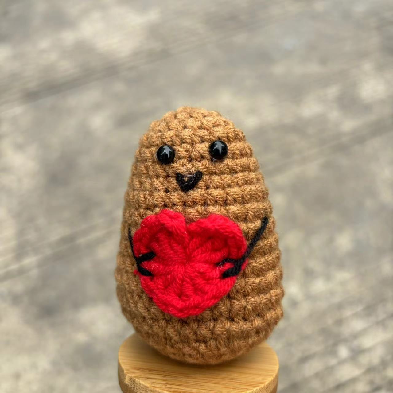 Pomme de terre coeur mâle sans base
