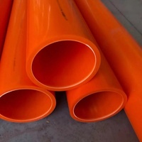 Tuyau de communication et d'alimentation horizontal sans excavation en PEHD DN200, stabilisé aux UV, résistant à la corrosion à haute température, 6m
