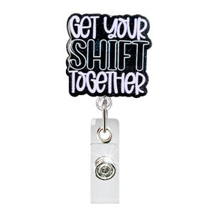 Nouveau support de bobine d'insigne de bouteille de médecine de coeur d'amusement de poudre Flash acrylique pour l'infirmière médecin - Product Image 5