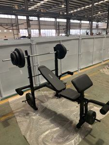 Esercizio del corpo multifunzione palestra a casa attrezzature Fitness inclinazione pesi manubrio regolabile in metallo panca pesi