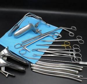 Juego de Instrumentos para Examen Ginecológico, Portaagujas de Acero Inoxidable, Caja de Almacenamiento, Uso Hospitalario, Certificado CE, Garantía de 5 Años - Product Image 2