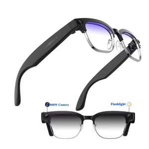 Lunettes de soleil intelligentes W630 avec caméra, traducteur vocal IA et fonction d'enregistrement vidéo, connectivité Wi-Fi - Product Image 1