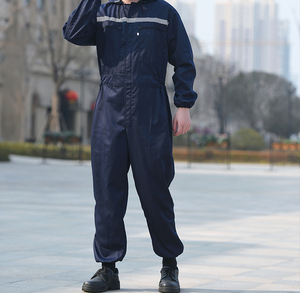 Logo personalizzato ingegneria uniforme tuta da lavoro tuta tuta un pezzo tuta da lavoro vestiti alta visibilità tuta per gli uomini - Product Image 3