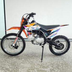 Fabbrica diretta di alta qualità Kews <span class=keywords><strong>140cc</strong></span> 4 tempi raffreddato ad olio Pit Bike elettrico Start Gas combustibile a basso costo moto Off-Road per i bambini - Product Image 2