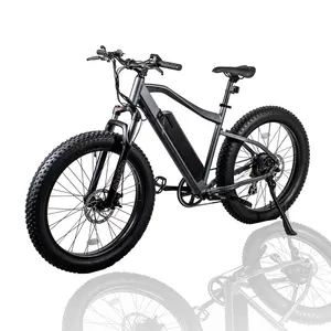 48V 17.5ah超级电池供电脚托48v 500w电动自行车Mtb Ebike胖轮胎城市通勤电动自行车成人