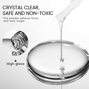 BORN PRETTY Gel <span class=keywords><strong>Top</strong></span> <span class=keywords><strong>Coat</strong></span> pour Poudre Chrome Transparent Sans Résidu Vernis à Ongles Haute Brillance Effet Miroir Base <span class=keywords><strong>Coat</strong></span> Facile à Appliquer la Poudre - Product Image 6