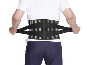 男性女性ウエスト整形外科コルセット脊椎減圧ダブルプルバックランバーサポートベルト - Product Image 2