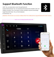 Reproductor de Audio para Auto Android Universal de 9 y 10 Pulgadas con Pantalla Táctil IPS 2 DIN, Estéreo, GPS, Navegación, Reproductor de CD, Cámara de Reversa, TV