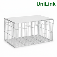 Cage de capture de pigeons de qualité supérieure - Piège à animaux robuste en acier galvanisé pour volailles et élevages - Service de taille personnalisée