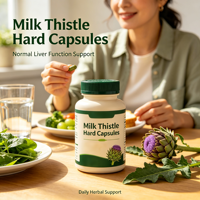 Capsules de Chardon-Marie pour le Bien-être Quotidien à Base de Plantes