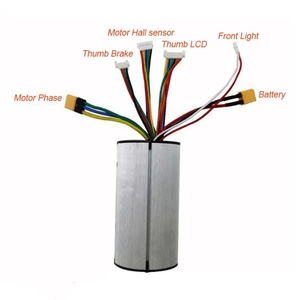 Three-Phase DC Brushless Motor Controller with LCD <b>Instrument</b> Accelerator Half Circle <b>Electric</b> Scooter Parts for Elektroroller - Product Image 5
