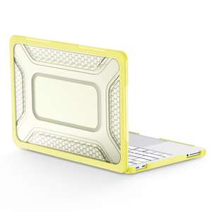 <span class=keywords><strong>Funda</strong></span> Protectora 2 en 1 a Prueba de Golpes para MacBook Neo de <span class=keywords><strong>13</strong></span> <span class=keywords><strong>Pulgadas</strong></span>, Carcasa Rígida Transparente con Borde Suave, Modelo A3404, Antihuellas - Product Image 4