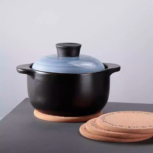 Tapis de table à manger pour cuisine, <span class=keywords><strong>plaque</strong></span> isolante en liège et tapis pour tasses, résistant à la chaleur, pour théière et bol, pour verre - Product Image 4