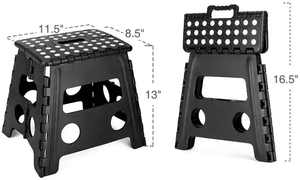 Silla Plegable Retráctil Ligera para Interiores y Exteriores, Taburete Telescópico Portátil - Product Image 2