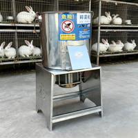 Hachoir Électrique en Acier Inoxydable 1000W pour Aliments de Volaille, Ferme Avicole, Petit Coupe-Légumes et Fruits