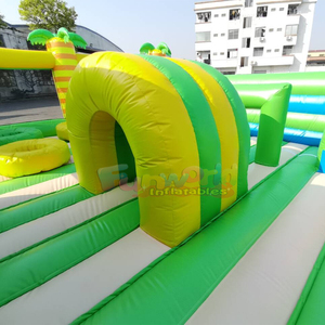 Parc d'attractions gonflable géant pour enfants, parcours d'obstacles en plein air, aire de jeux, zoo gonflable - Product Image 6