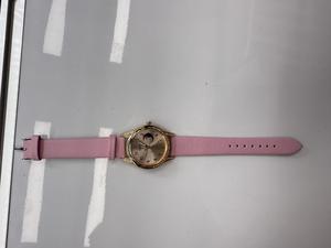 Reloj de cuarzo Citizen para mujer, esfera redonda de 30 mm, correa de cuero, elegante indicador de fecha analógico, estilo moderno - Product Image 3