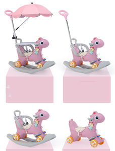 <span class=keywords><strong>Cavallo</strong></span> <span class=keywords><strong>a</strong></span> Dondolo in Plastica Economico e Popolare per <span class=keywords><strong>Regalo</strong></span> / Giocattolo Cavalcabile con Animale per Bambini - Product Image 4