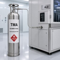 Triméthylaluminium (TMA) de haute pureté 99,999 % pour le dépôt de films minces par ALD et CVD dans le domaine des semi-conducteurs