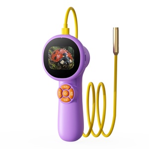 STEM Outdoor Exploration Toy Kids Borescope Endoscope Camera 2 In 1 Microscope For Kids Age 3+ Years Old