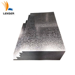 Hoja de acero con revestimiento de <span class=keywords><strong>zinc</strong></span> galvanizado GI Dx51d 24-26 Materiales de calibre Hoja de acero galvanizado Precio de placa de hierro - Product Image 1