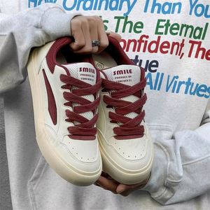 Chaussures de skate à plateforme pour hommes Printemps-Automne 2026, antidérapantes, imperméables, décontractées, à lacets croisés - Product Image 3