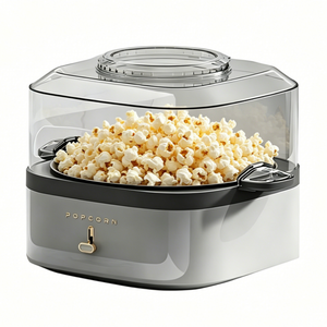 Macchina per Popcorn Mini da 850W, Portatile, con Olio da Cucina, per Preparare Popcorn al Cioccolato e Miele, Diversi Gusti - Product Image 1