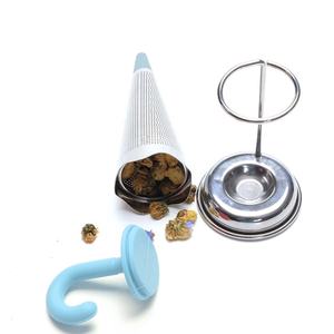 Vente chaude Feuilles Boule De Thé En Acier Inoxydable Silicone Filtre Infuseur À Thé Forme De Parapluie Infuseur À Thé - Product Image 3