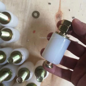 ลูกรอกประตูบานเลื่อนล้อไนลอนนำทางล้อพลาสติก - Product Image 4