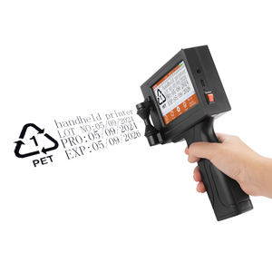 Yaomatec <span class=keywords><strong>YS300</strong></span> 12.7MM anglais plastique bois métal QR Code code à barres numéro Date imprimante thermique portable - Product Image 6