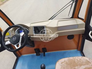 Nouvelle conception, couleur orange, bus électrique personnalisé à 4 rangées de sièges, mini-bus, batterie longue durée, alimenté par batterie, pour la vente en gros - Product Image 6