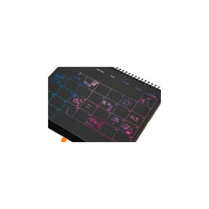 Calendario de imán de nevera para rascar educativo personalizado | Juguete de aprendizaje Montessori DIY para niños 3-8 - Product Image 4