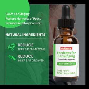 Gotas para los oídos OEM para zumbido en los oídos, soporte líquido para el equilibrio del oído interno, potente mezcla Premium, suplemento para aliviar el <span class=keywords><strong>tinnitus</strong></span> - Product Image 3