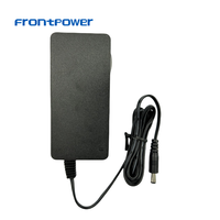 Frontpower 65W 12V5A 15V4A 24V2.5A série alimentation niveau VI AU prise murale type fixe adaptateur pour équipement industriel