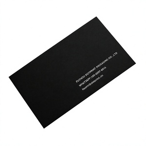 Cartes de visite en carton rose imprimées numériquement avec logo personnalisé en relief, recto-verso, format petit - Product Image 4