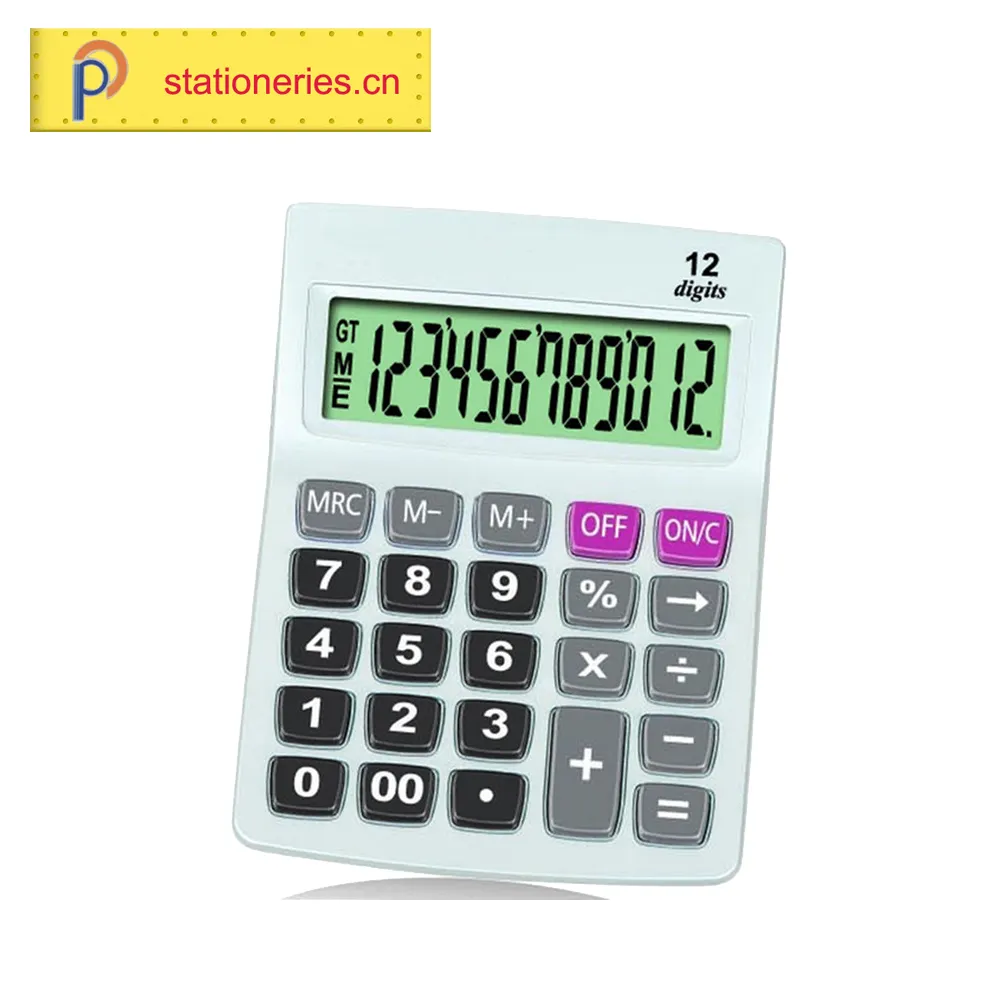 Newest Office Accessories High Quality Multicolour Full Dual Power Desktop Texas Instrument Tax Scientific Function Calculator