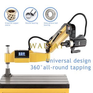 WADJAY เครื่องต๊าปเกลียวไฟฟ้าอเนกประสงค์ แขนยืดหยุ่น พร้อมหัวจับ 16 มม. 220V/110V - Product Image 2